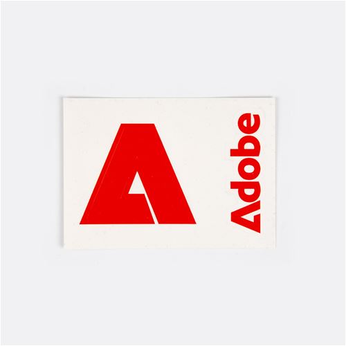 Adobe sticker set
