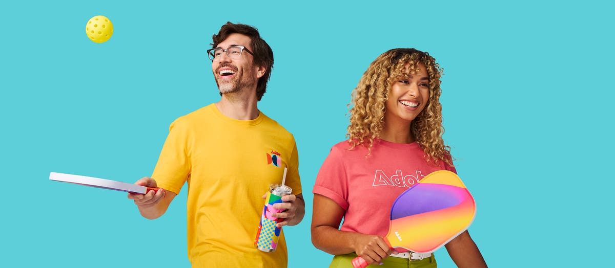 Lifestyle - Adobe branded gear