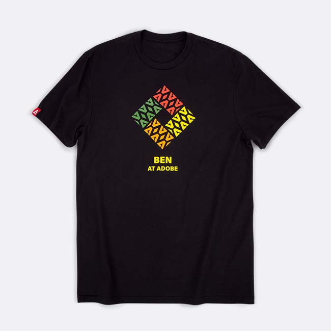 Main image of BEN at Adobe t-shirt