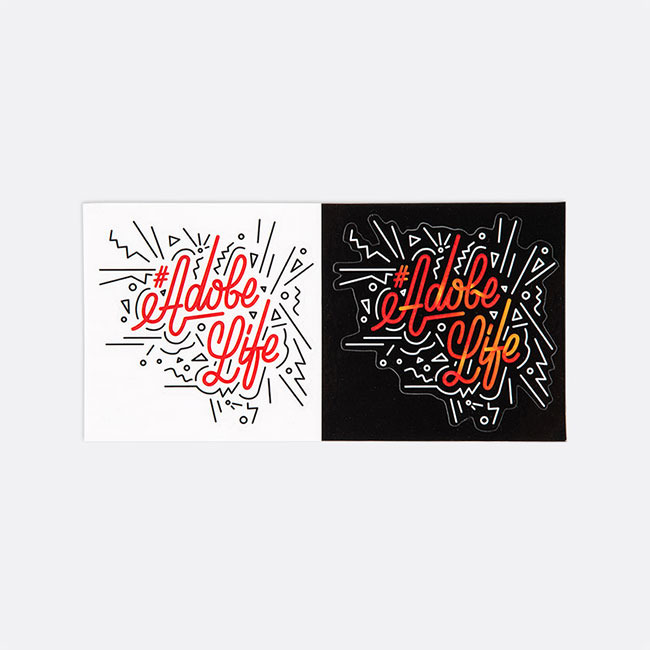 Main image of Adobe Life sticker set