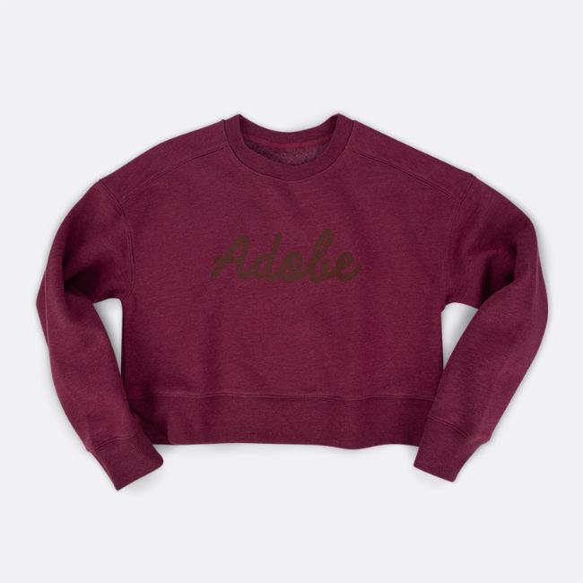 Main image of Women’s script crewneck