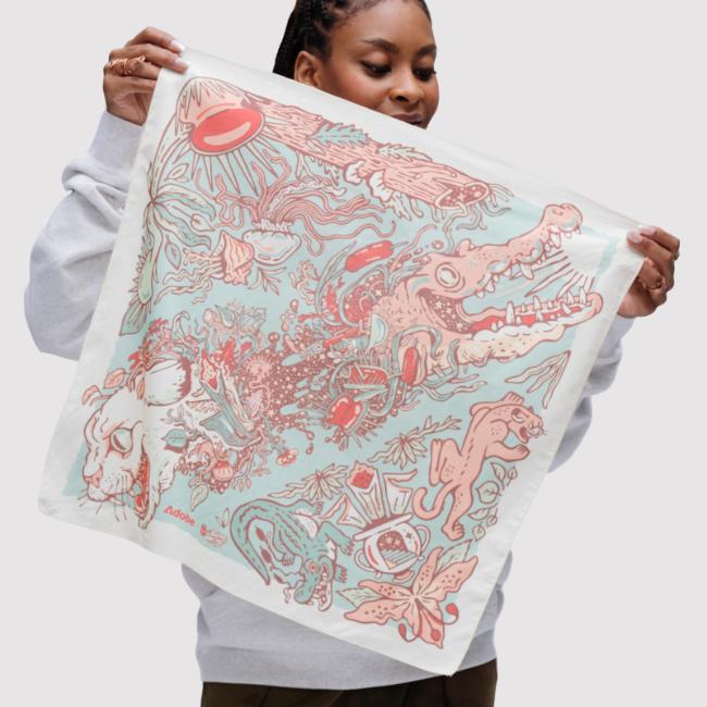 Main image of Bandana – Art by Carly Berry