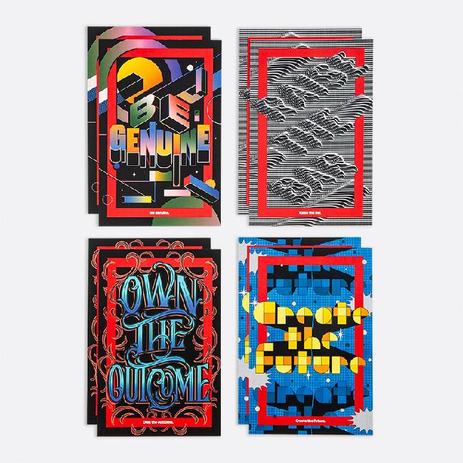 Main image of Values notecard set/8