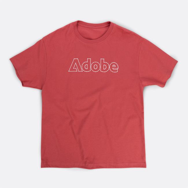 Main image of Bezier tee – Vintage red