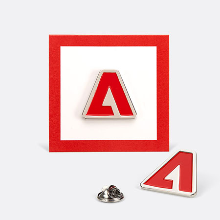 Adobe pin - 1"