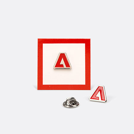 Adobe lapel pin - 1/2"