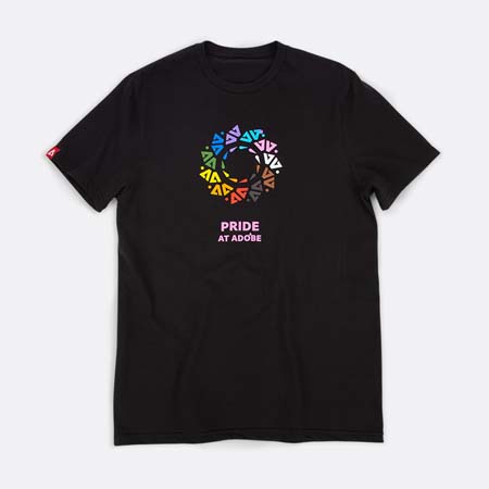 Pride at Adobe t-shirt