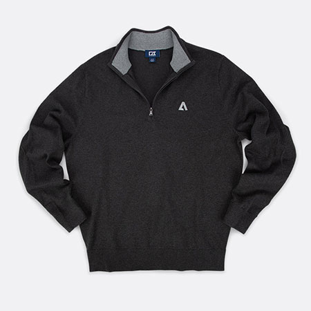 Cutter and Buck 1/4 zip sweater