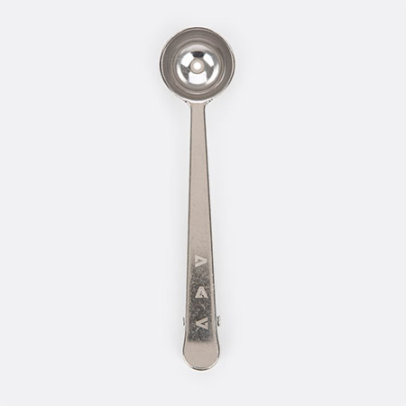 Stainless steel coffee scoop