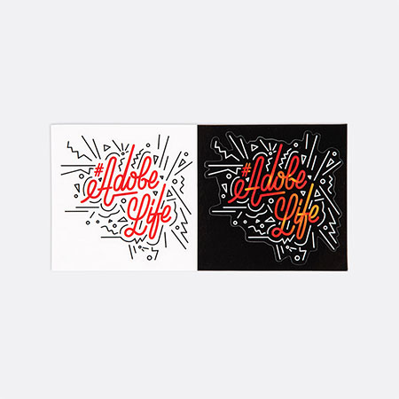 Adobe Life sticker set