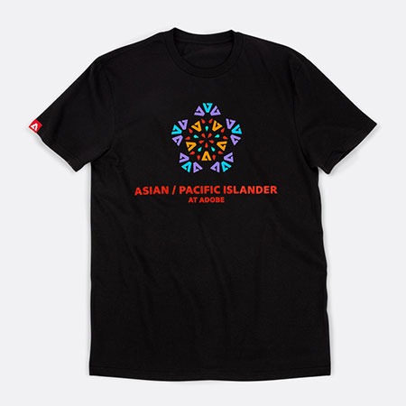 Asian/Pacific Islander at Adobe t-shirt