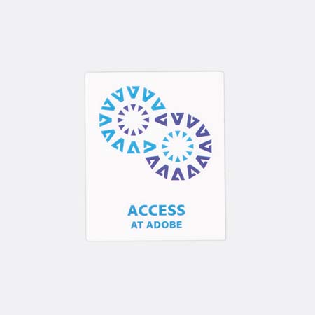 Access at Adobe Sticker