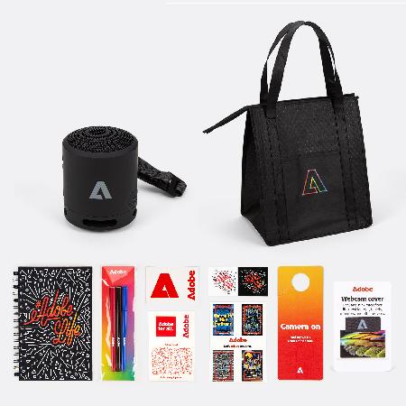 New hire gift set with Sony Speaker