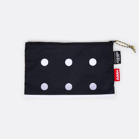 Zip pouch: Upcycled event banners