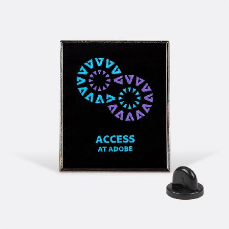 Access at Adobe pin