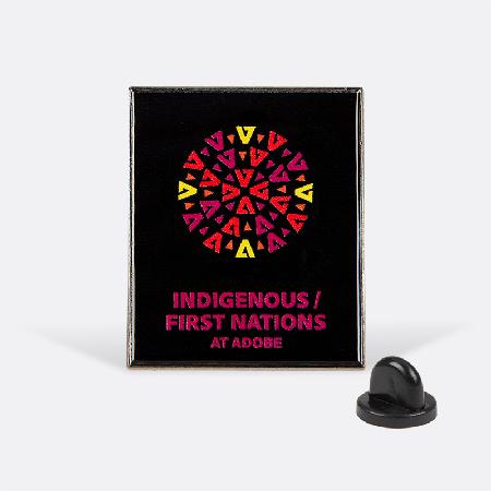 Indigenous at Adobe pin