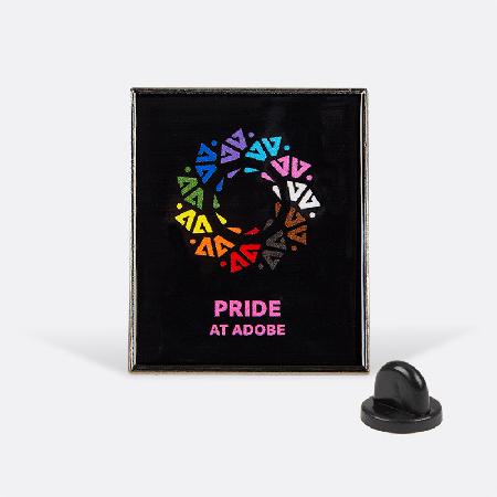Pride at Adobe pin