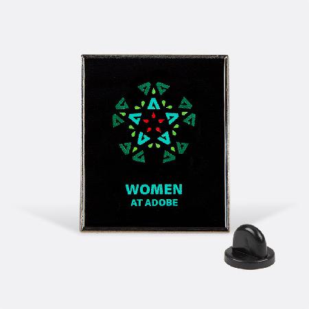 Women at Adobe pin