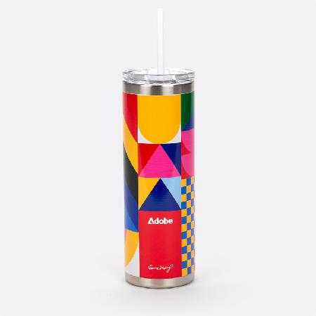 Insulated tumbler – Art by Emma Zhang