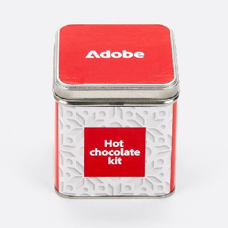 Hot chocolate tin kit
