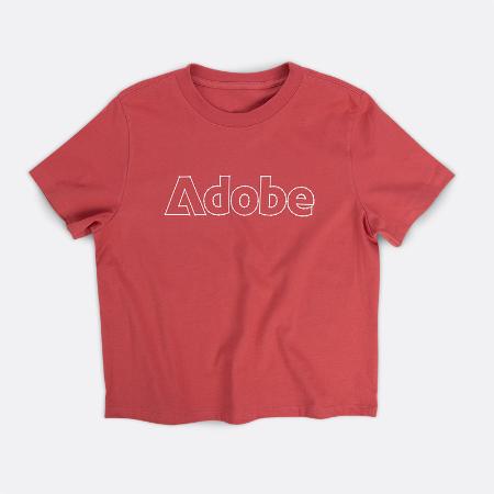 Women’s Bezier tee – Vintage red